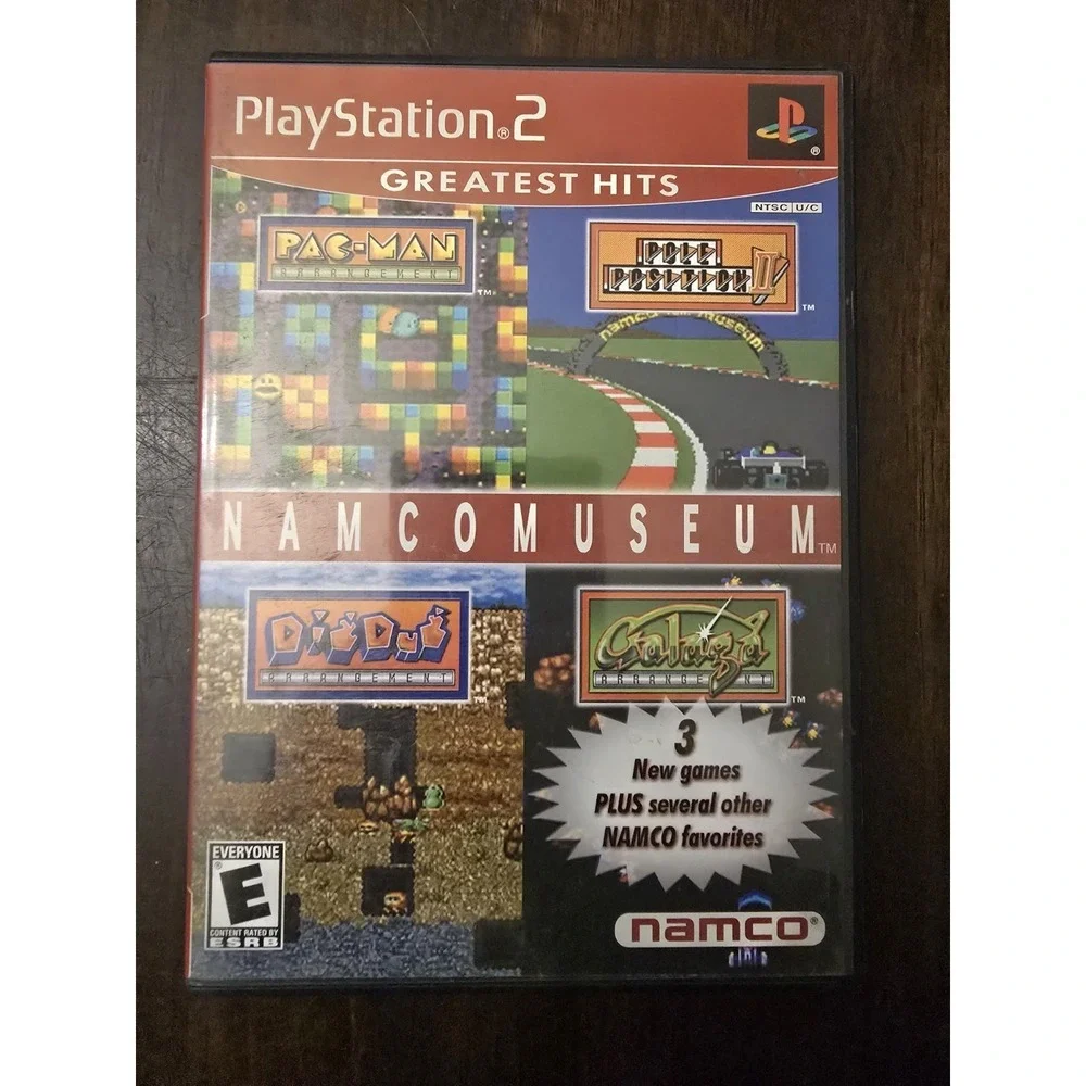 Namco‎ Museum PS2 PlayStation 2 Greatest Hits - Complete CIB